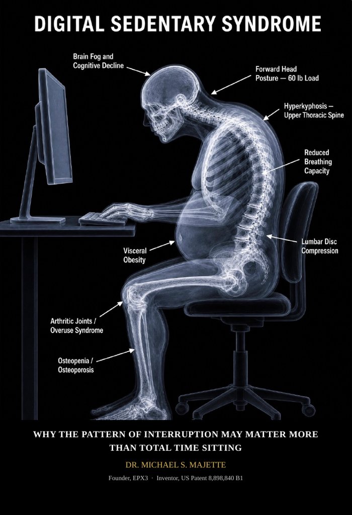 Cover of the book Digital Sedentary Syndrome by Dr. Michael S. Majette